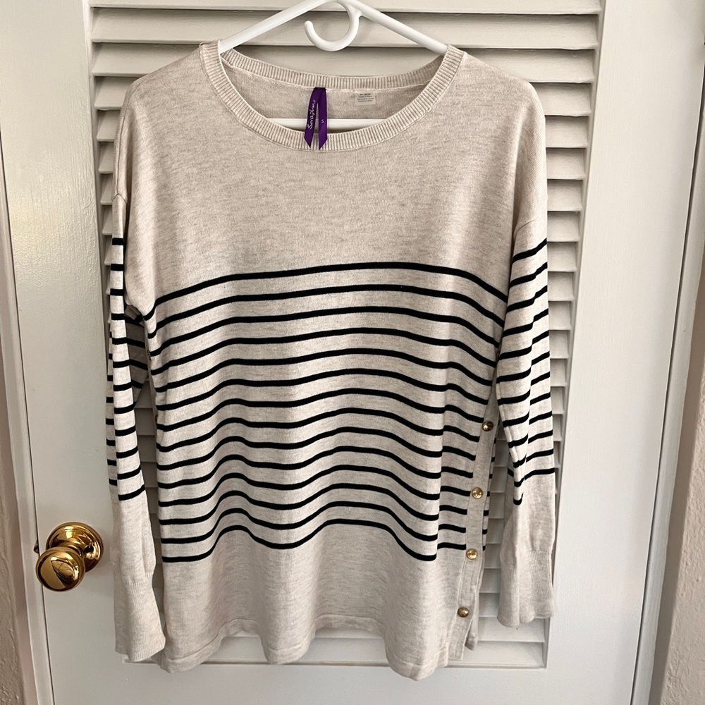SERAPHINE MATERNITY SWEATER SIZE S